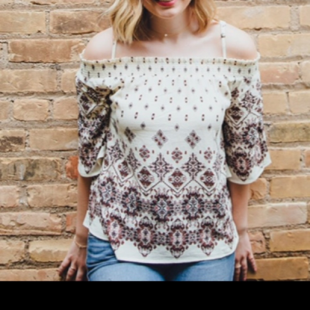 Off the shoulder top